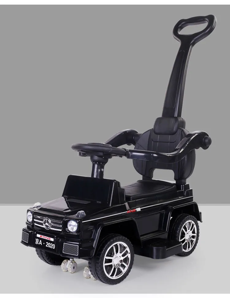 Newly Kids Multi-Function Coasting Trolley Children Walking Car Sliding Car