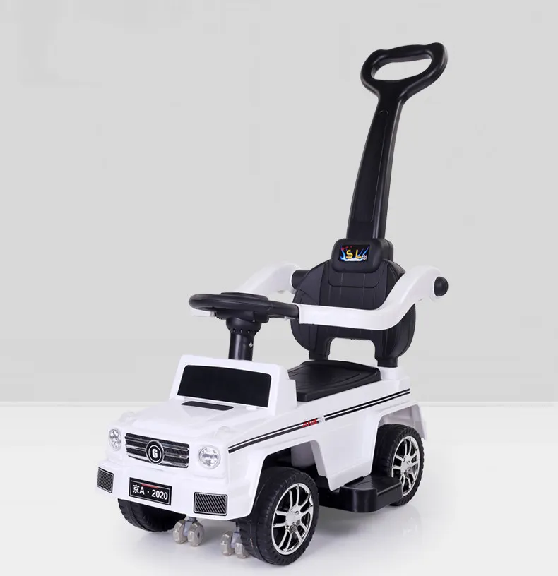 Newly Kids Multi-Function Coasting Trolley Children Walking Car Sliding Car