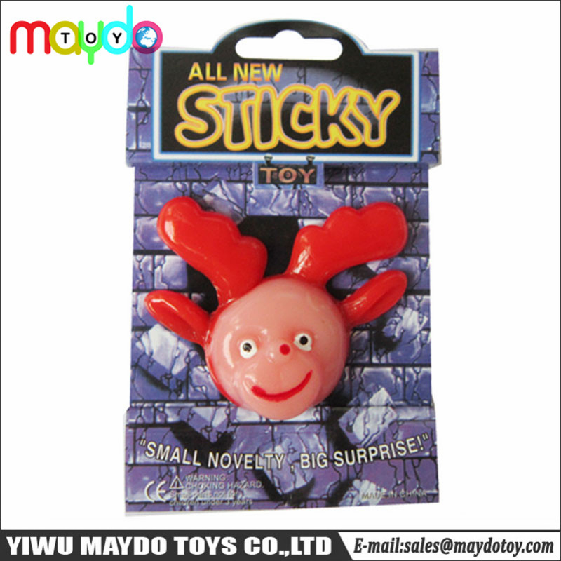 Novelty Soft Plastic Sticky Creatures Splatter Kids Toy