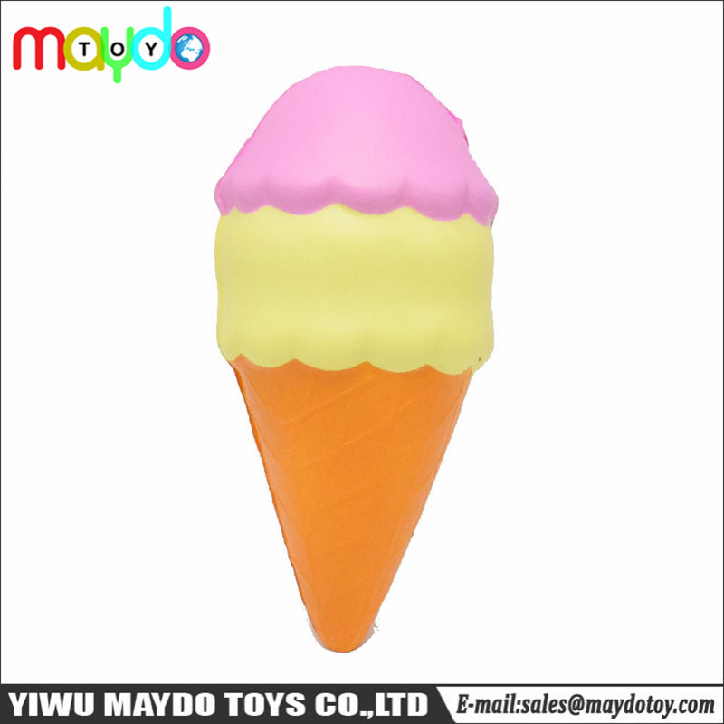 Novelty Soft Slow Rising Squishies Jumbo Ice Cream Scented Squishy Squeeze Toy