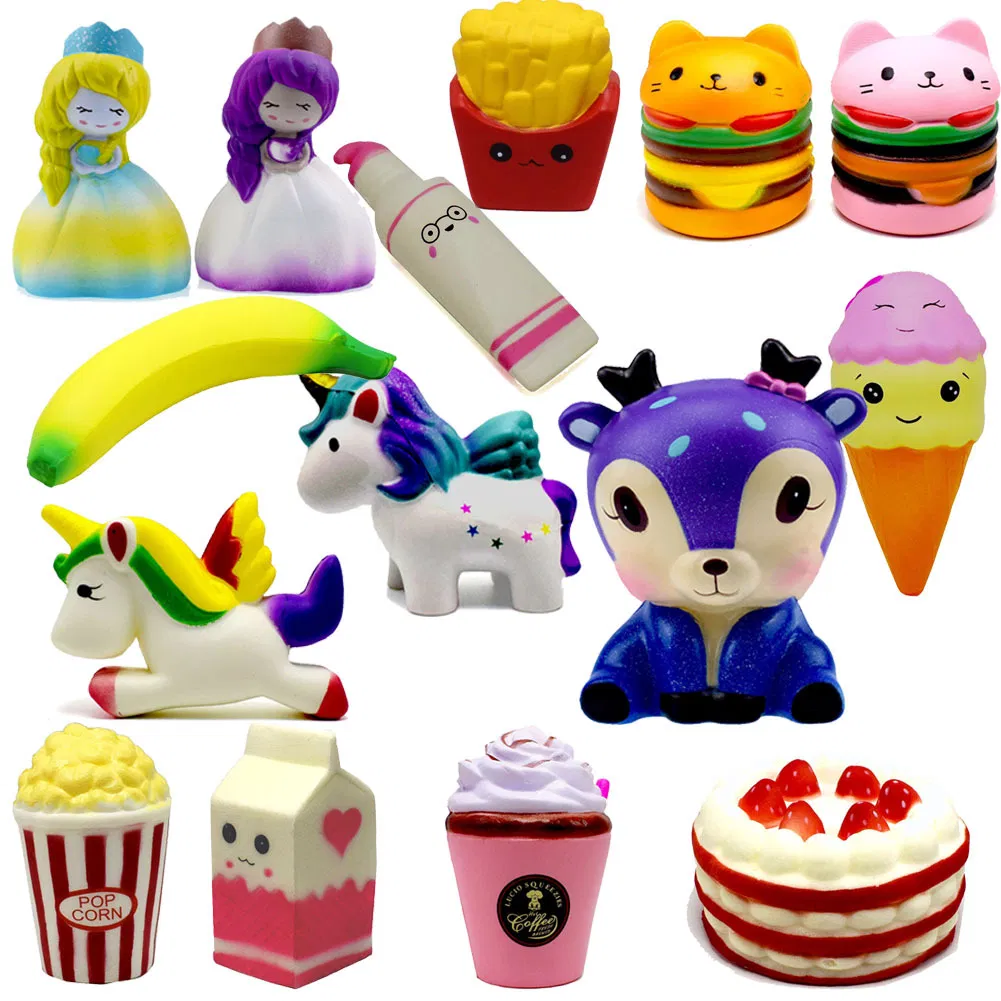 Novelty Soft Slow Rising Squishies Mermaid Scented Squishy Squeeze Toy