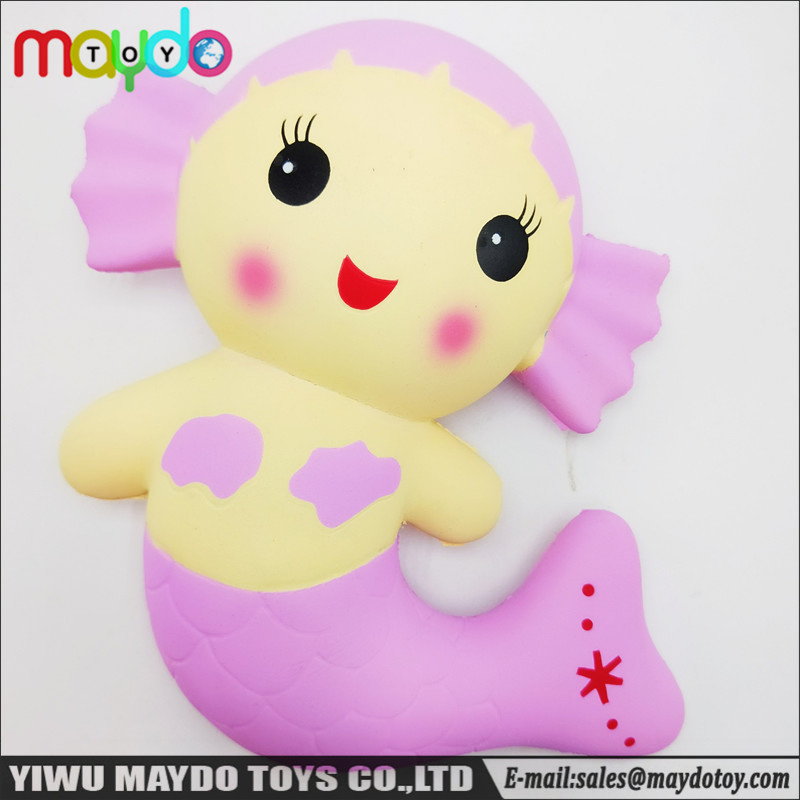 Novelty Soft Slow Rising Squishies Mermaid Scented Squishy Squeeze Toy