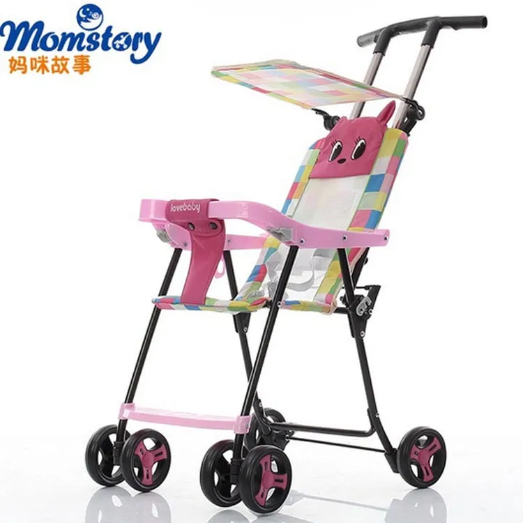 OEM Folding Light High Landscape Baby Strollers 2 in 1 Pram