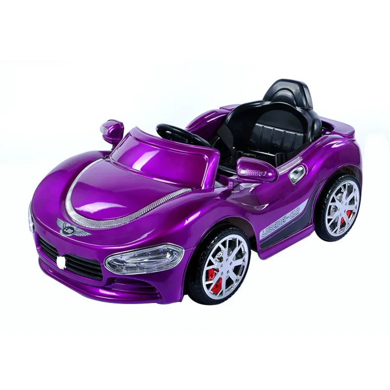 Plastic Material Kids Toy Electric Car Ride on Car with Remote Control and LED Headlight