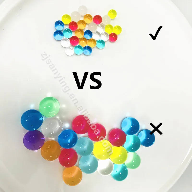 High Quality Orange Ball 7-8 Gel Toy for Exercise M4 J8j9 M16 Gel Gun Wholesale Aka Gel Ball Cristrystalar Water Bullet Gel Ball