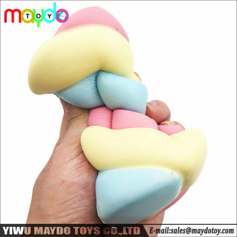 PU Soft Cotton Candy Slow Rising Squishies Scented Squishy Novelty Toy