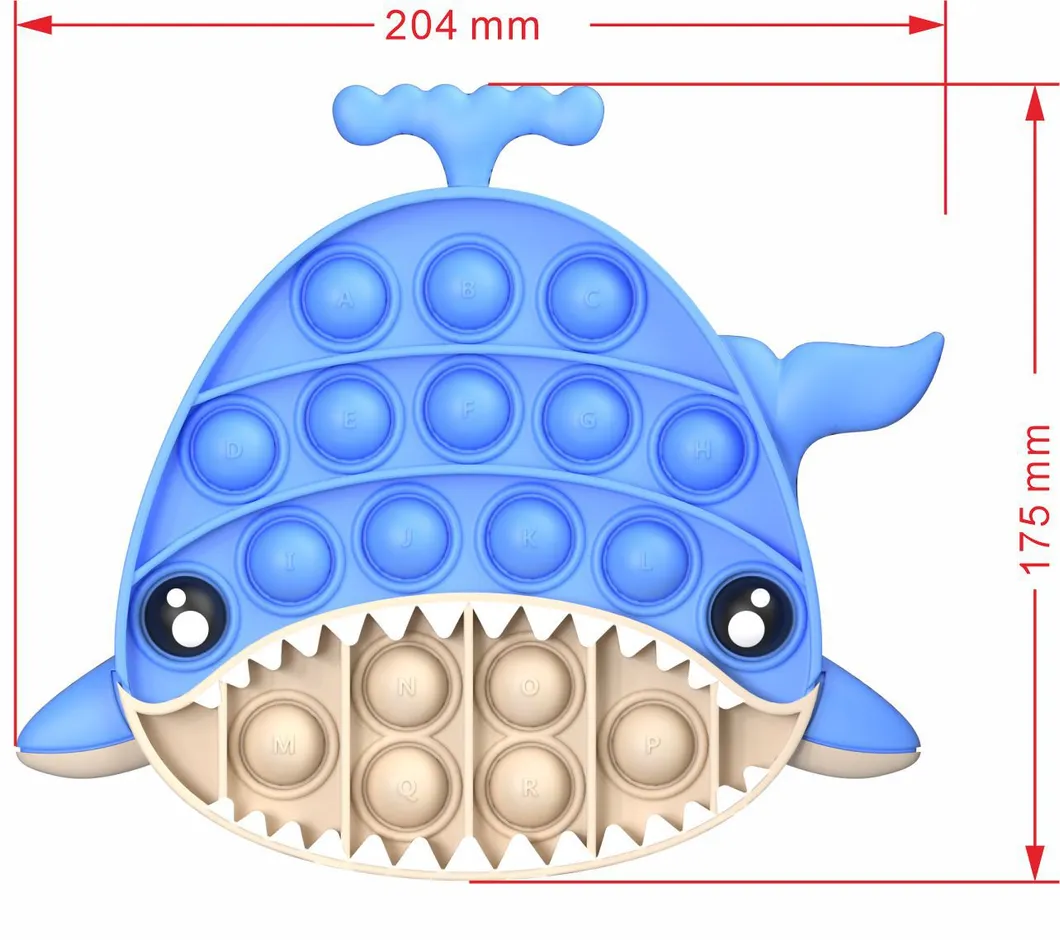 Push Pop Pop Bubble Squeeze Sensory Fidget Toy