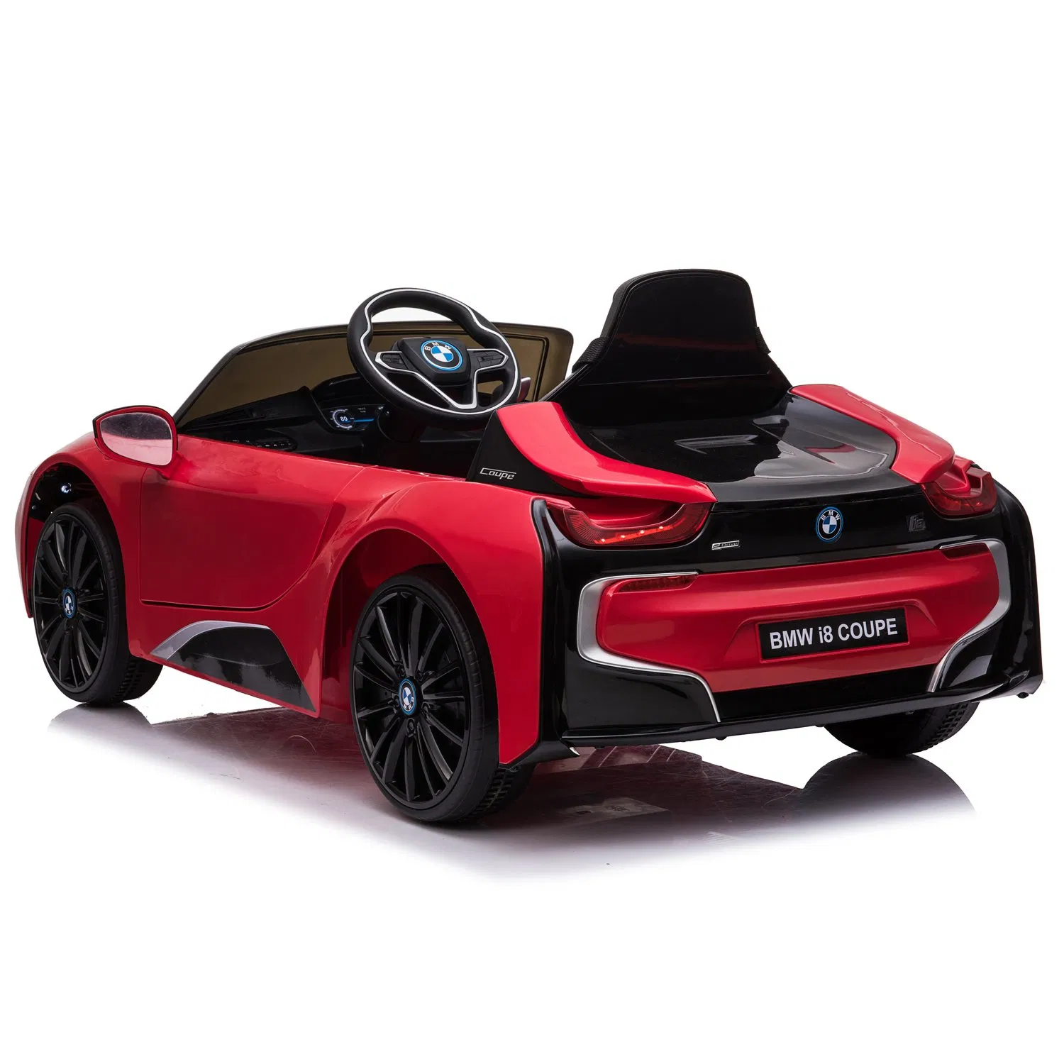 Red Color Licensed BMW I8 Coupe Ride on Car for Child