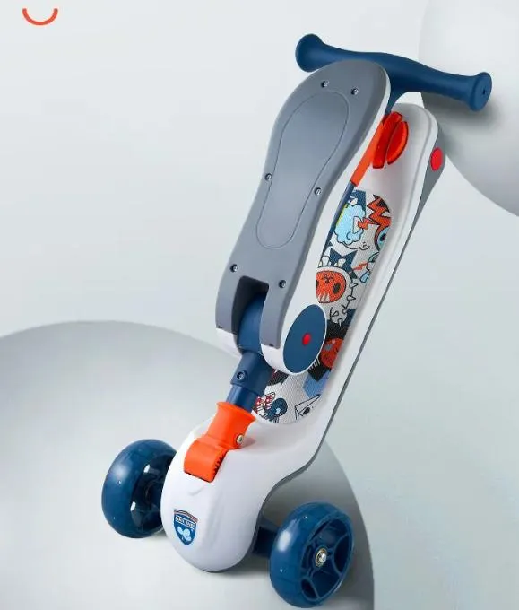 S003 Green Children′s Scooter 1-3 Years Old