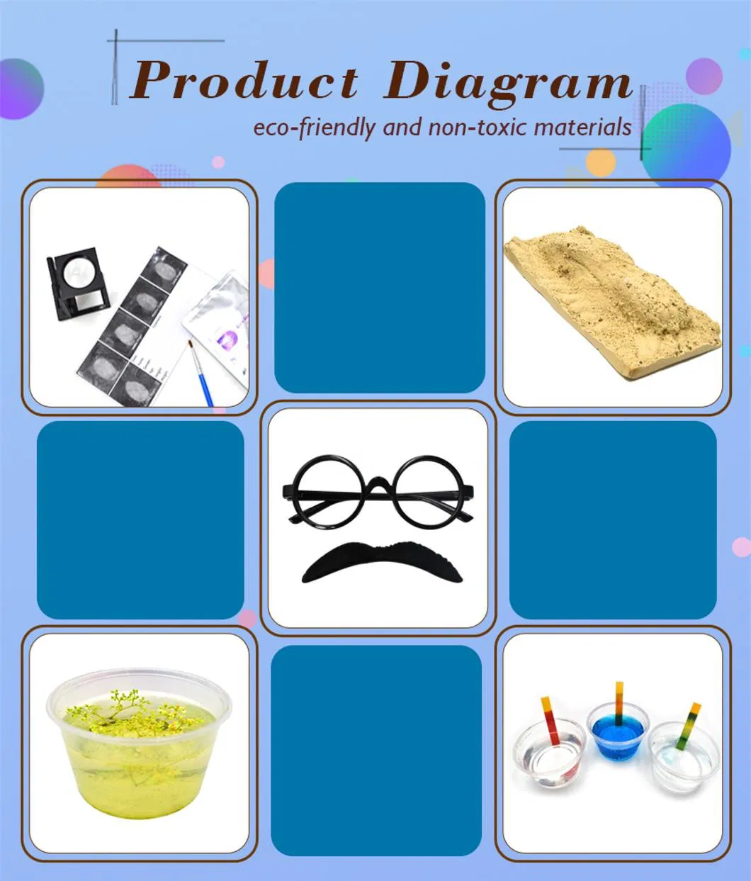 School Educational Science Toys Detective Training Camp