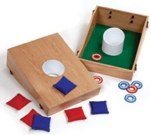 The Washer and Bean Bag Toss Set