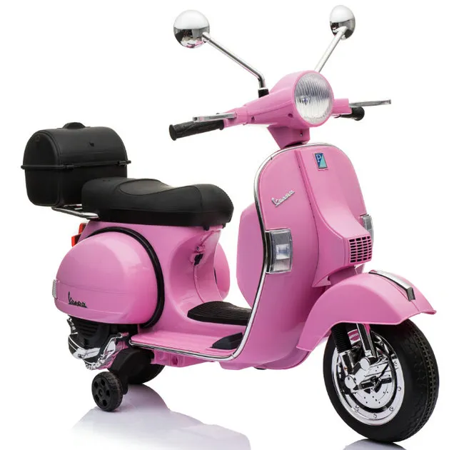 Vespa Licensed 12V Electric Kids Motorcycle Bike Toy