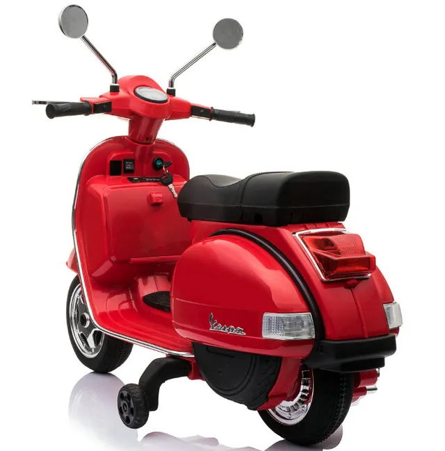 Vespa Licensed 12V Electric Kids Motorcycle Bike Toy