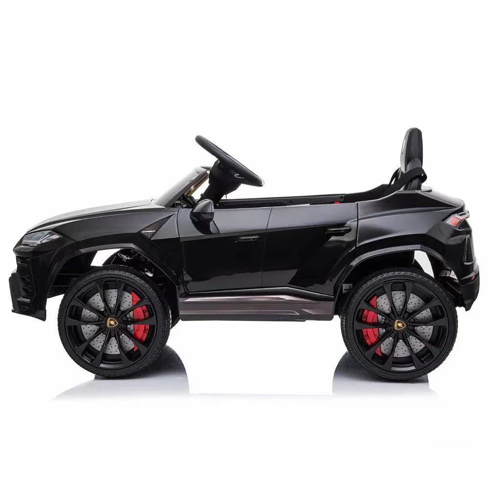 White Licensed Lamborghini Urus Ride on Truck Car Toy, 12V Battery Powered Electric 4 Wheels Kids Toys W Parent Remote Control