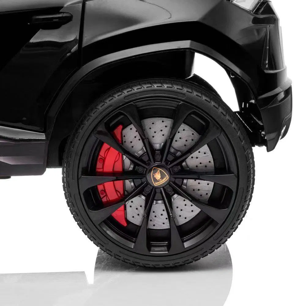 White Licensed Lamborghini Urus Ride on Truck Car Toy, 12V Battery Powered Electric 4 Wheels Kids Toys W Parent Remote Control