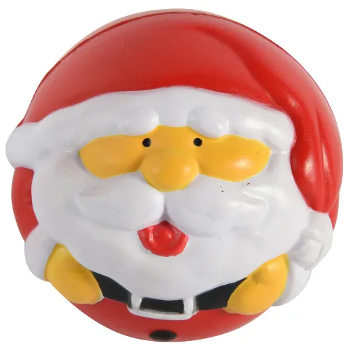 Wholesale Toys Christmas Gifts PU Stress Santa Claus and Snowman and Gift Box Shapes Stress Balls Pop Toys Gadgets Juguetes