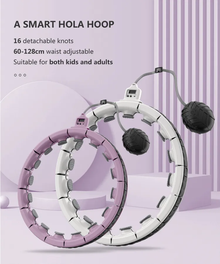 Women Sport Waist Training Fitness Hoola Hoops Ring Massager Exercise Hoop Sports Wholesale Hula Ring